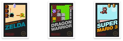 NES Box Art Template Design