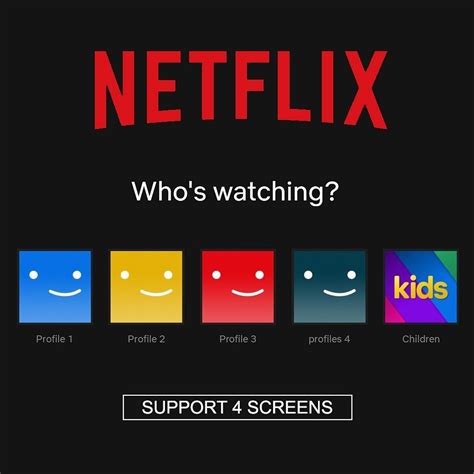 Netflix-inspired template 3