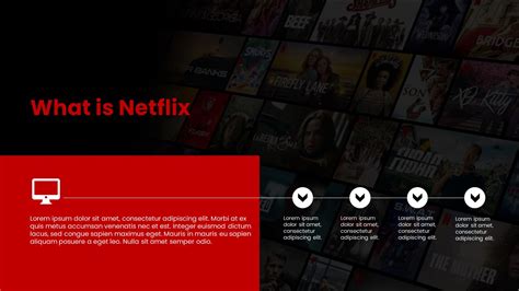 Netflix-inspired template 4