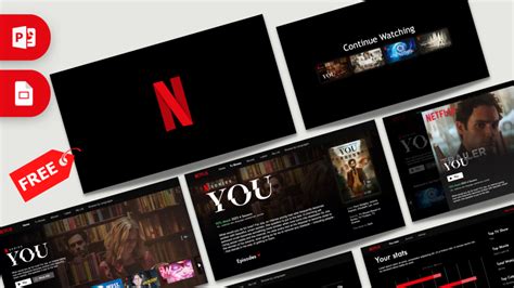 Netflix-inspired template 7