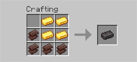 Netherite Ingot Recipe