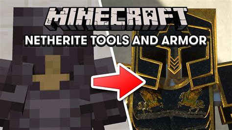 Netherite Tools and Armor