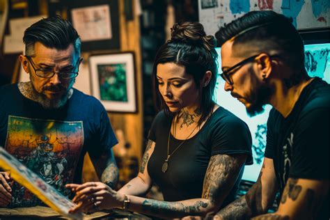 Networking and building relationships is crucial for tattoo artists