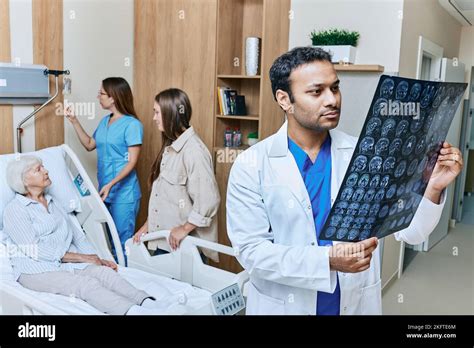 Neurologist in a hospital setting