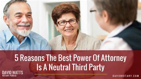 Using a neutral third party