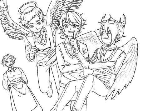 Neverland Coloring Page