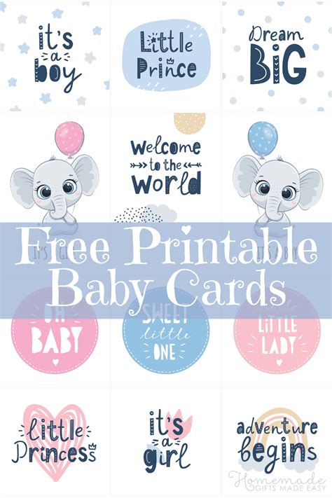 New Baby Card Templates