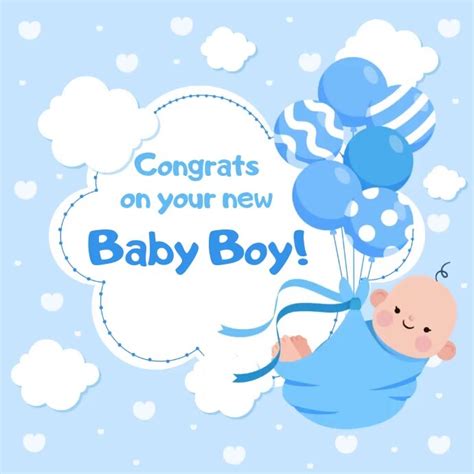 New Baby Congratulations Banner Template