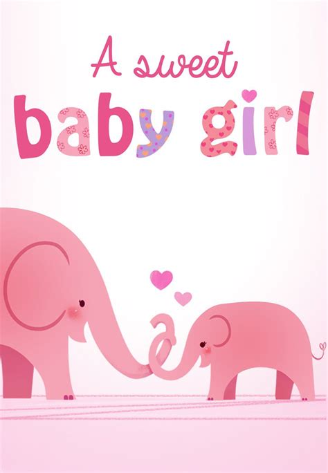 New Baby Greeting Card Template