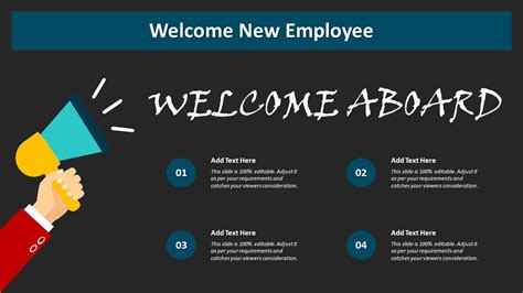 New employee PowerPoint template ideas