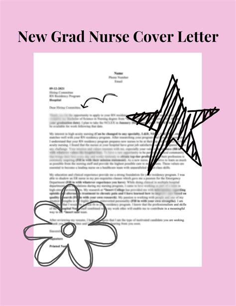 New Grad Nursing Cover Letter Template Example 9