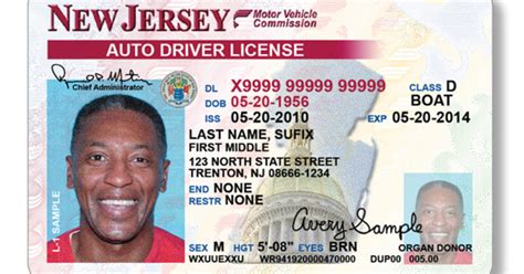 New Jersey Driver's License Security Features