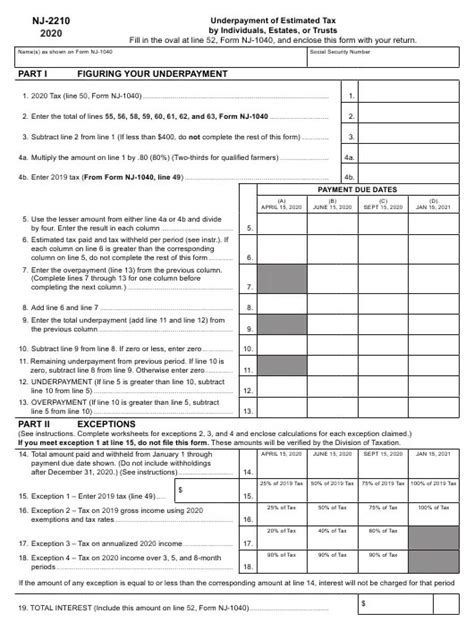 New Jersey Tax Withholding Calculator Image 3