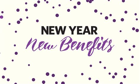 New Year Benefits Image