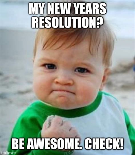 New Year's Resolutions Meme