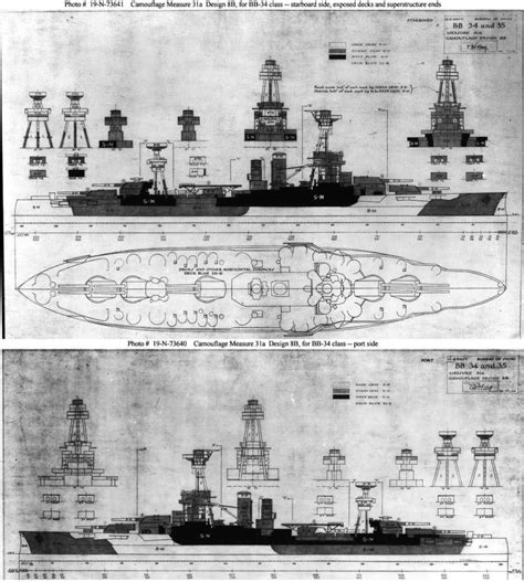 New York Class Battleship Layout