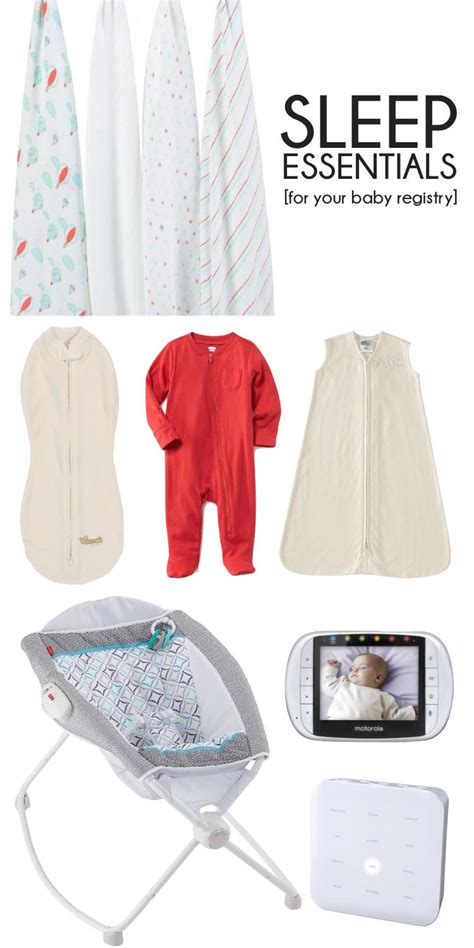 Newborn Baby Sleep Essentials