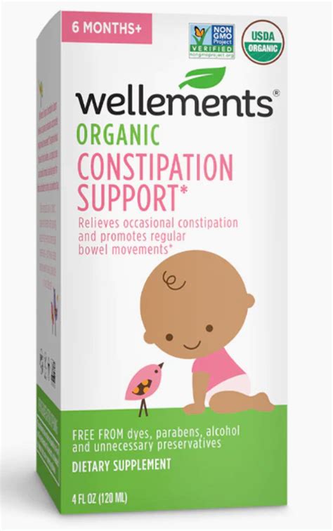 Newborn constipation relief products