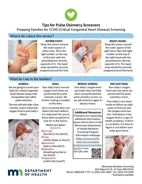 Description of Newborn Oximeter Guidelines