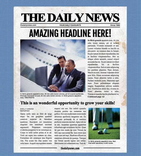 News Template 4