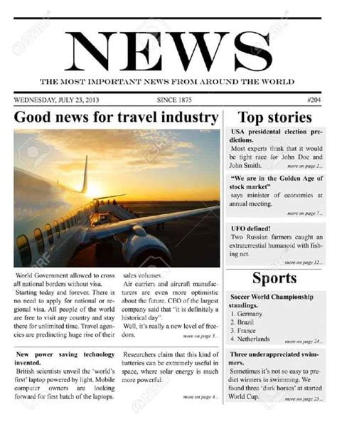 News Template 5