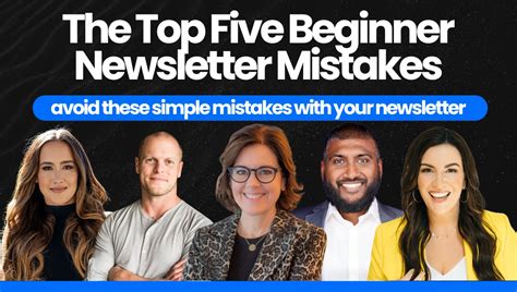 Common Newsletter Mistakes