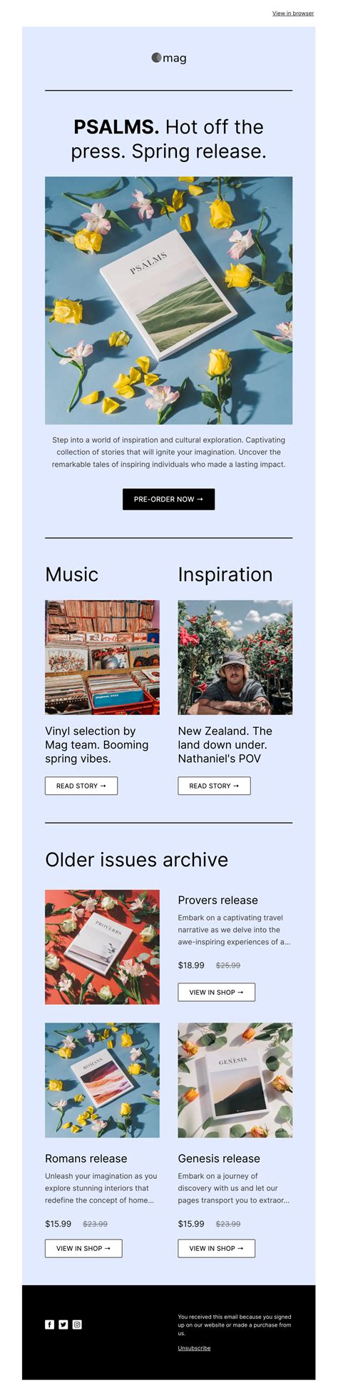 Newsletter Template 10