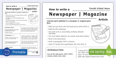 Tips for Creating a Great Newspaper