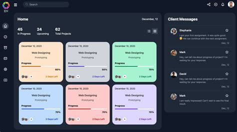 Next.js Project Management Dashboard Template