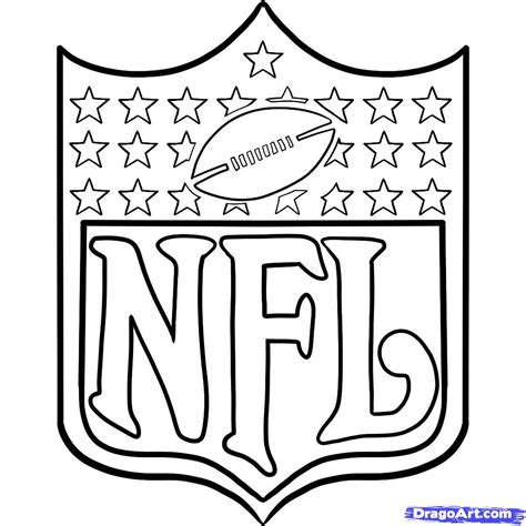 NFL Coloring Pages for Kids and Adults