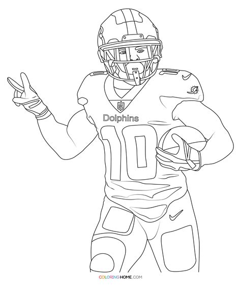 NFL Coloring Pages for Kids and Adults 3