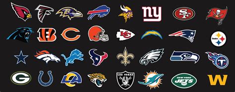 NFL Team Logos History