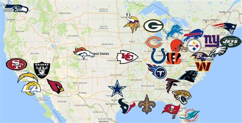 NFL Map Visualization