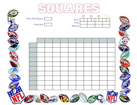 NFL Pick'em Squares