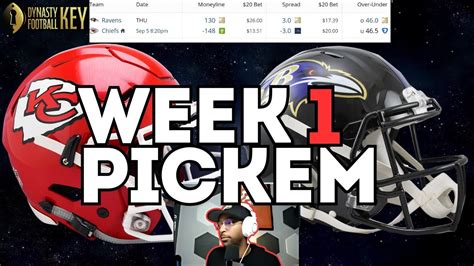 NFL Pick'em Week 1 Gallery 1