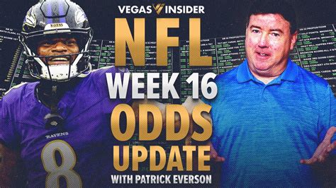 NFL Week 16 Betting Odds