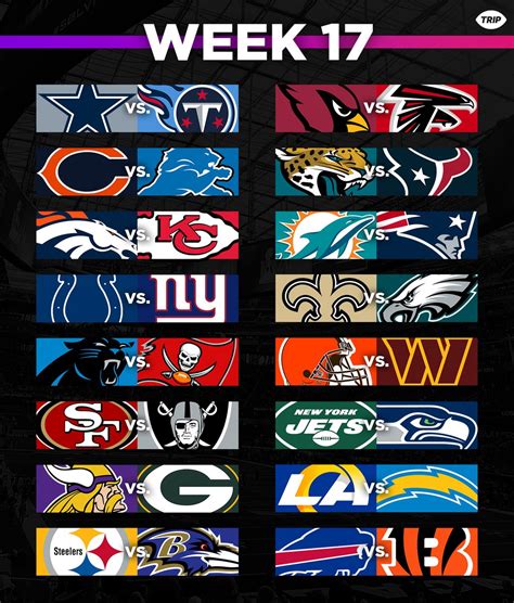 NFL Week 17 Schedule Image 7