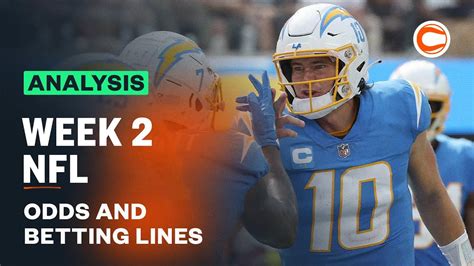 NFL Week 2 Betting Lines