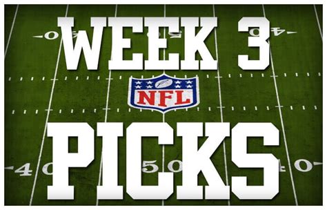 NFL Week 3 Betting Tips