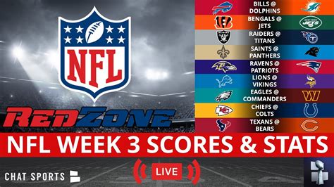 NFL Week 3 Streaming Options