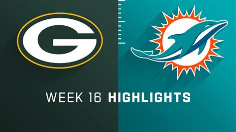 NFL Week 6 Schedule: Packers vs. Dolphins