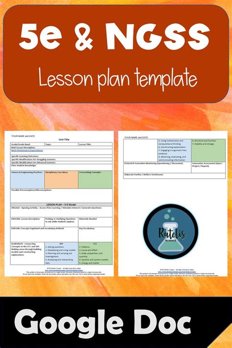 NGSS Template Language