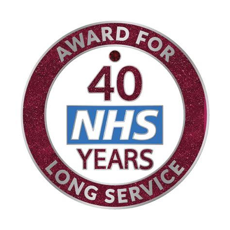 NHS Long Service Certificate