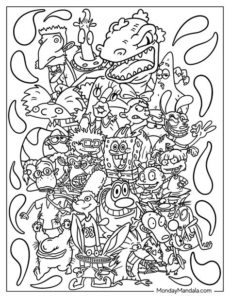 Nickelodeon Coloring Page