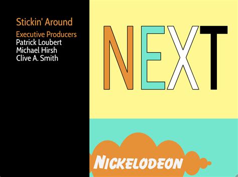 Nickelodeon Split Screen Credits Typography