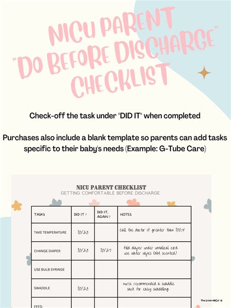 NICU Discharge Report