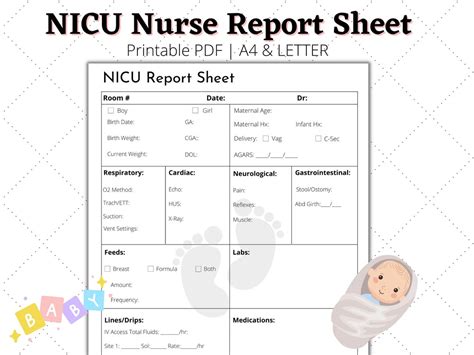 NICU Report Key Components