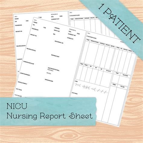 NICU Report Template 7