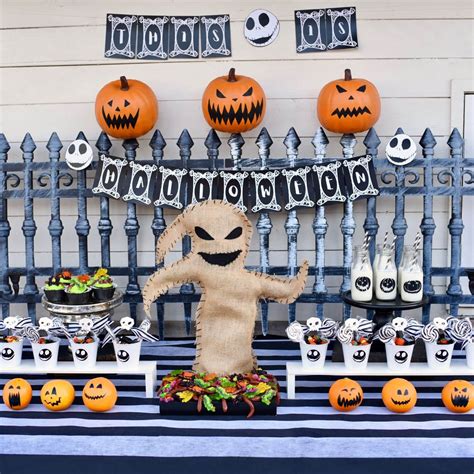 Nightmare Before Christmas Printable Party Decorations