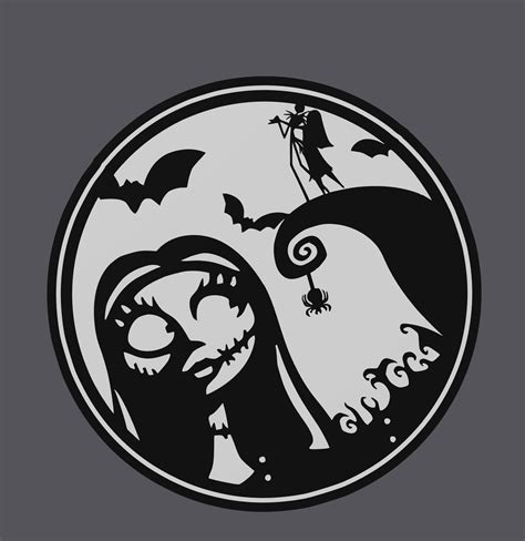 Nightmare Before Christmas Stencil Designs